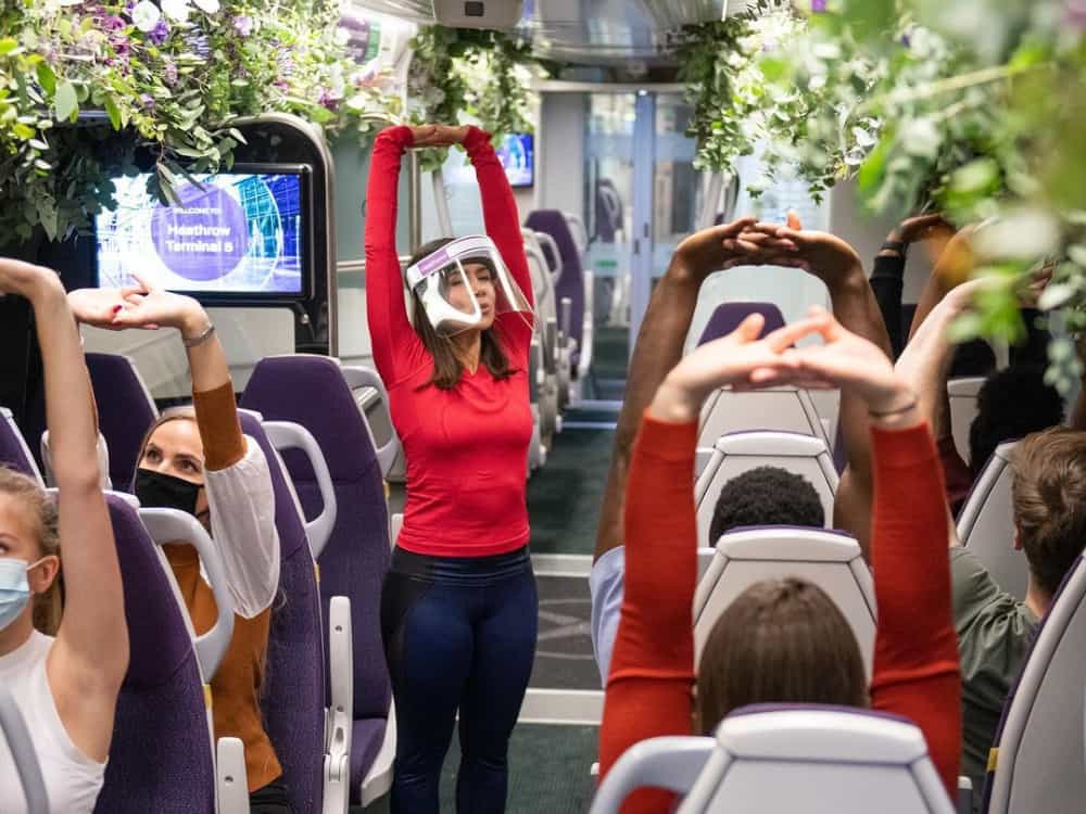 FotoJet 27 寧靜列車,Heathrow Express,瑜伽紓壓