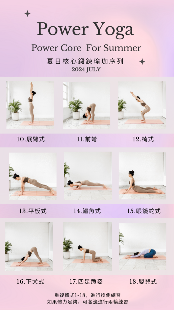 訂閱制序列2 力量瑜珈, 核心鍛鍊