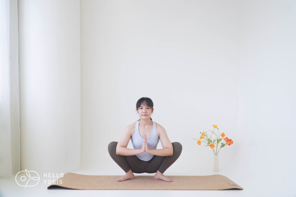 Garland Pose 梨形身材瑜珈,梨形身材,梨形身材定義,梨形身材改善,梨形身材原因